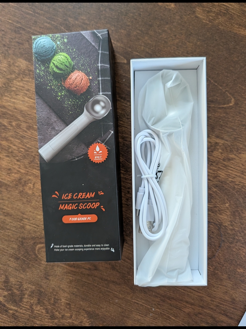 Magic Heated Ice Cream Scoop